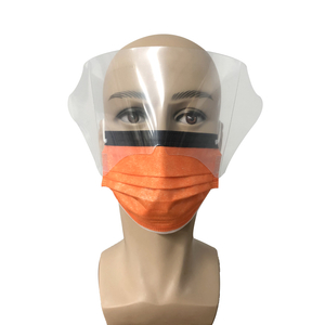 黒の防曇ストラップ付き不織布防曇フェイスマスク